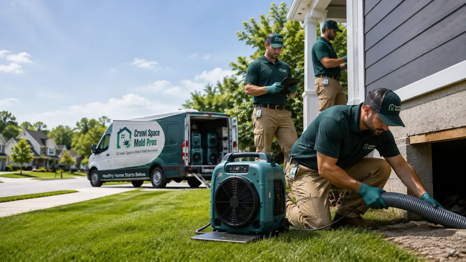Crawl Space Mold Removal in Alva, WY